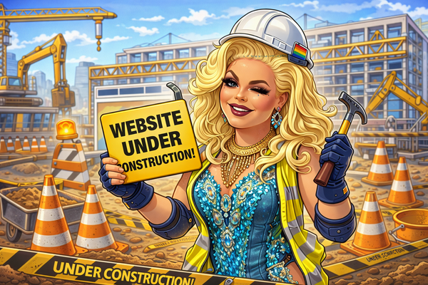 Hier ist noch Baustelle.